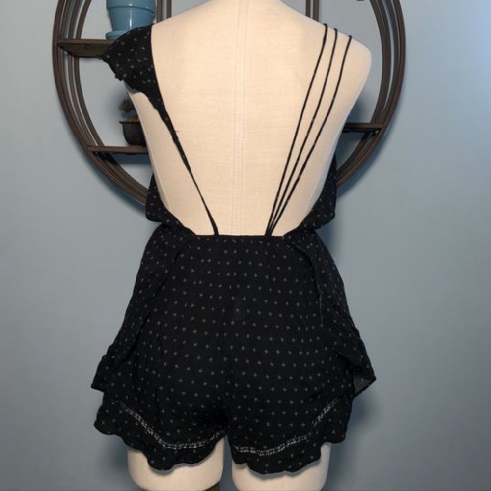 Free People Ruffle Romper - Picture 2 of 4